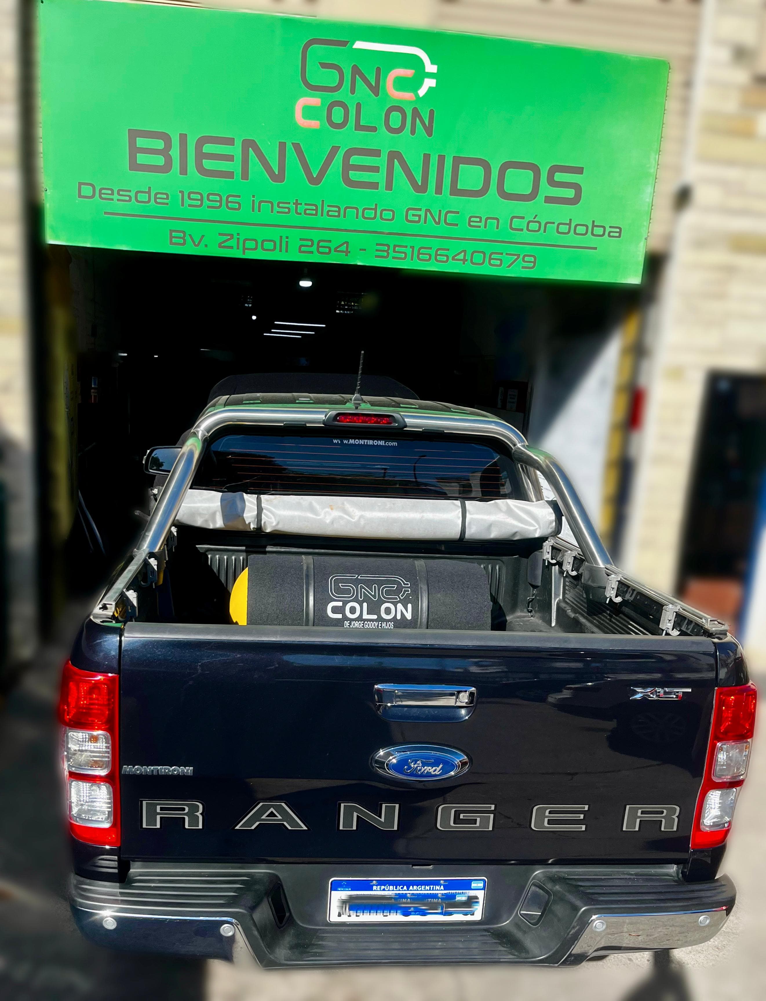 Ford Ranger 2.5 con equipo GNC instalado