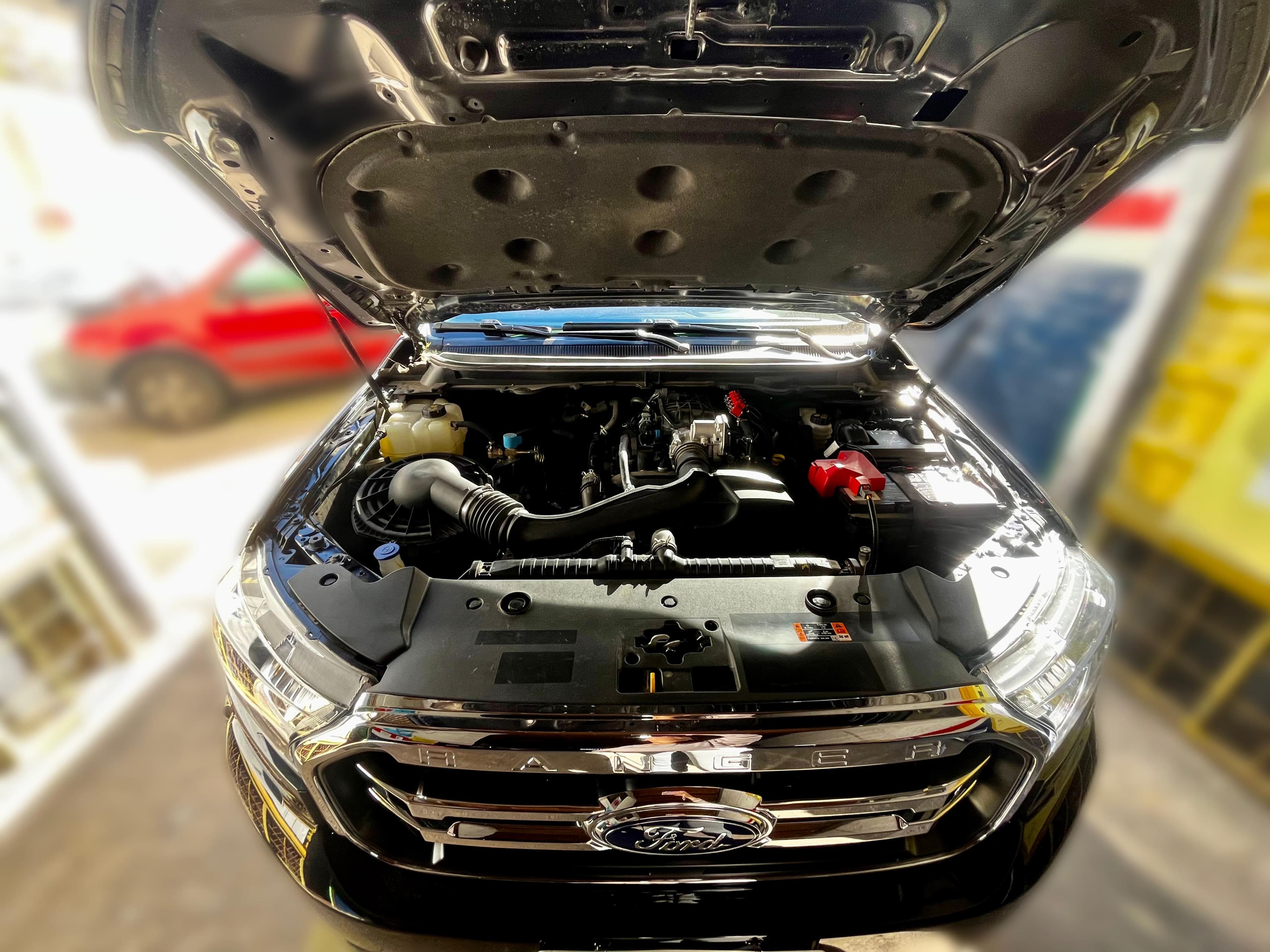 Ford Ranger 2.5 — detalle de la instalación (foto 4)