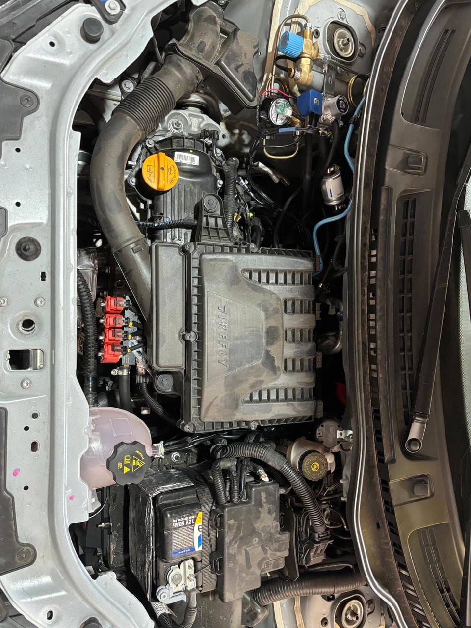 Volkswagen Golf 1.6 — detalle de la instalación (foto 5)