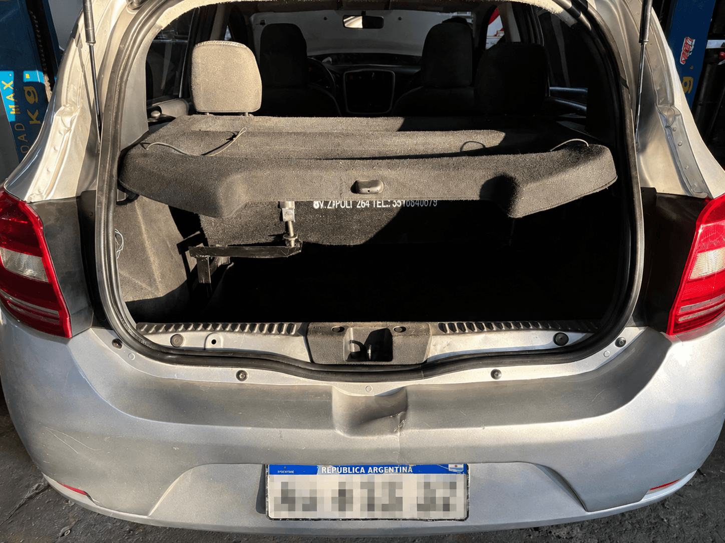 Renault Sandero — detalle de la instalación (foto 2)