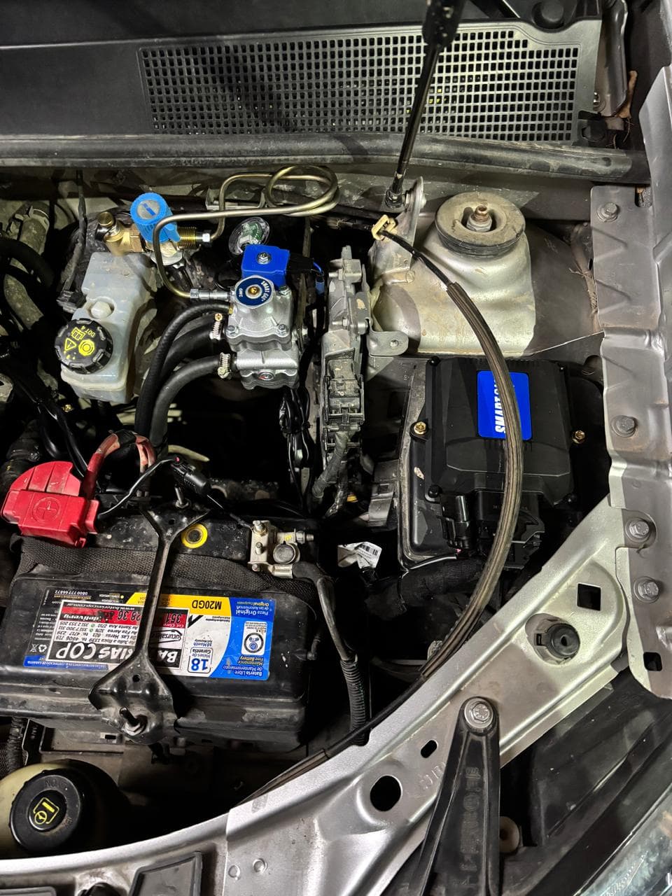Renault Sandero — detalle de la instalación (foto 3)