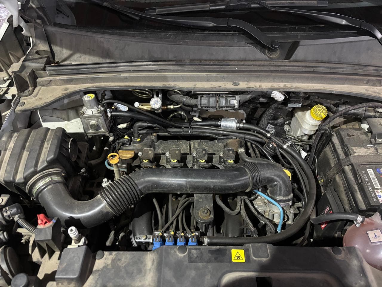 Fiat Toro con equipo GNC instalado